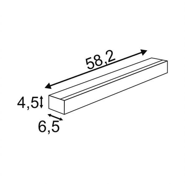Настенный светодиодный светильник серебро SLV Sight 60 Led 1001285 SLV SIGHT LED 00-3890766 Серебро  - Вид №2