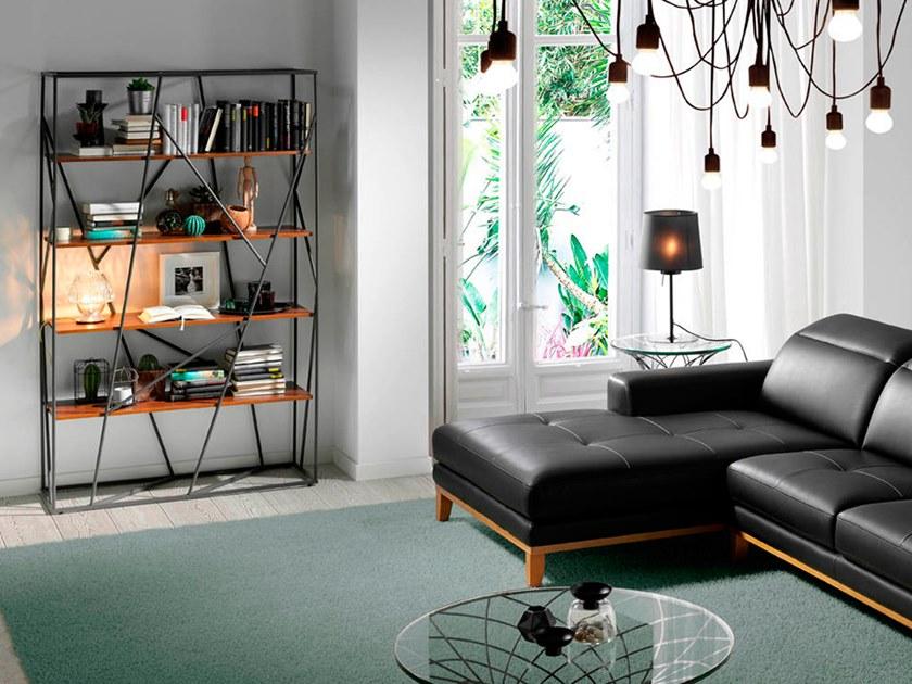 Angel Cerdá Открытый двусторонний книжный шкаф из стали и дерева Nature life 3103 Angel Cerda - Вид №3