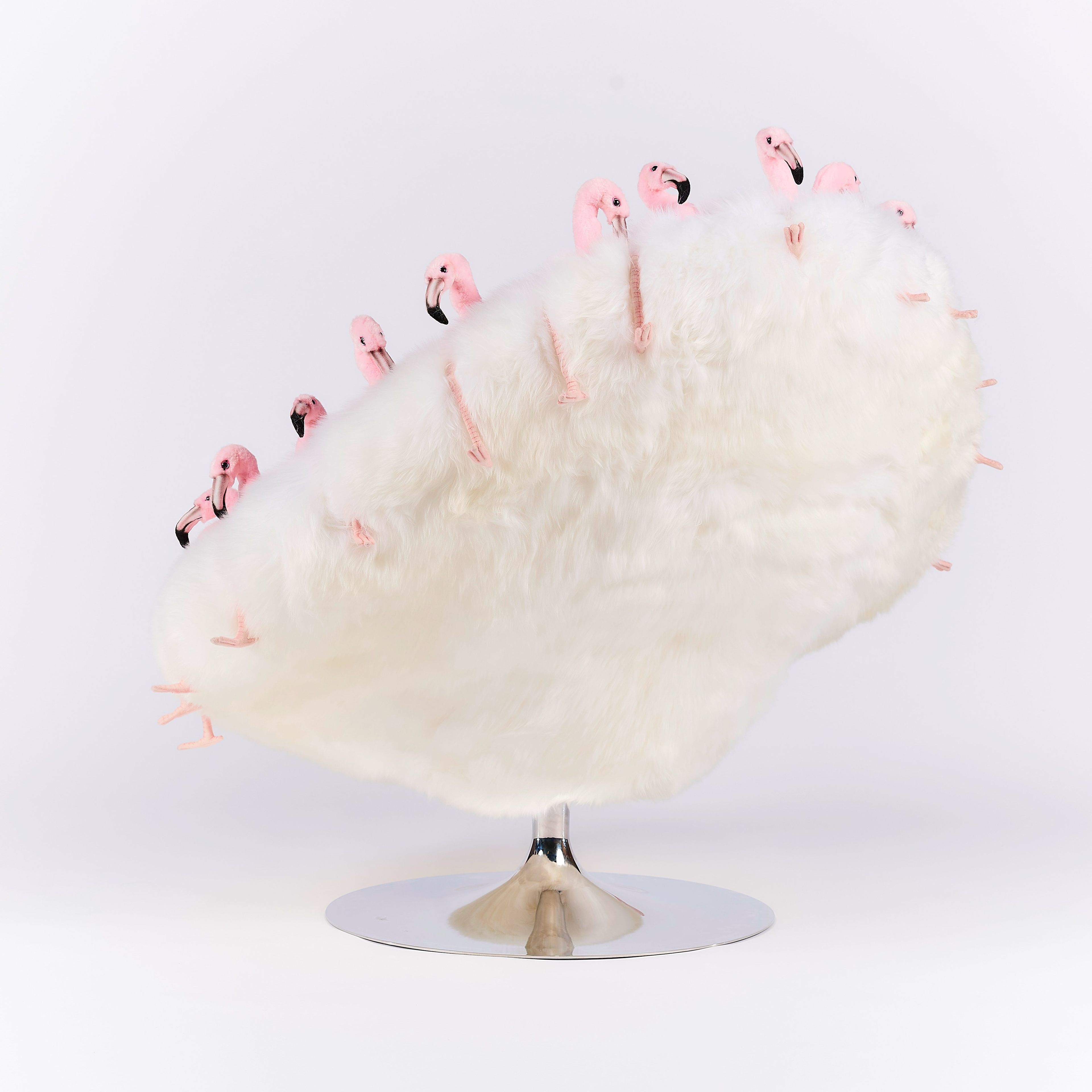 Полиэфирное кресло APCOLLECTION фламинго ARCH-00113686 - Вид №9