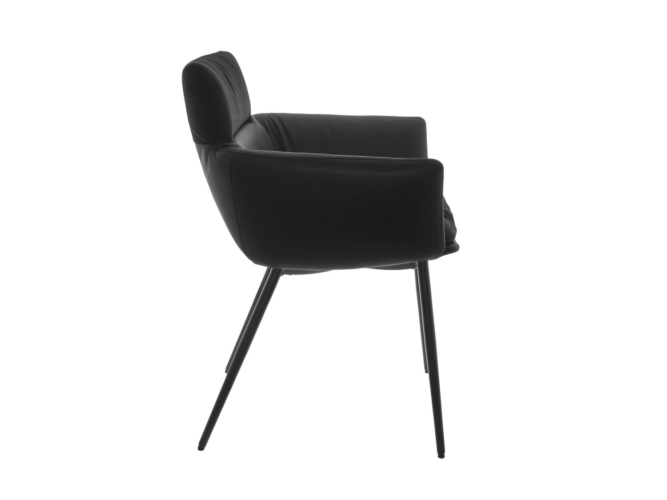 Мягкий стул с подлокотниками и основанием с 4 ножками KFF Faye ARCH-00120146 - Вид №9