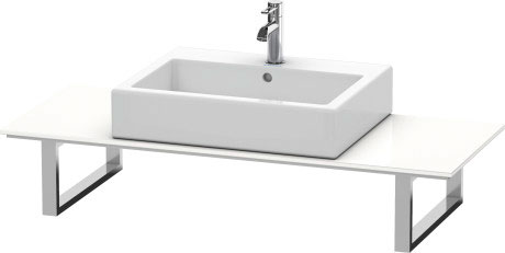 XL010C03131 Консоль для накладных раковин и встраиваемых умывальников, для пристенного варианта X-Large #XL010C 480 мм Сосна серебристая, декор Duravit - Вид №2