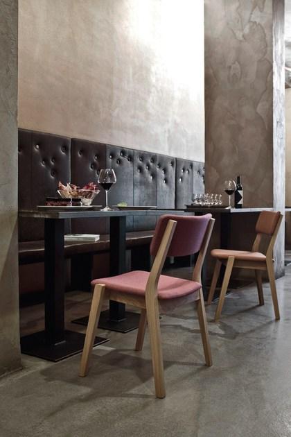 Very Wood Штабелируемый стул из ткани Frame sun-id-1365028 - Вид №11