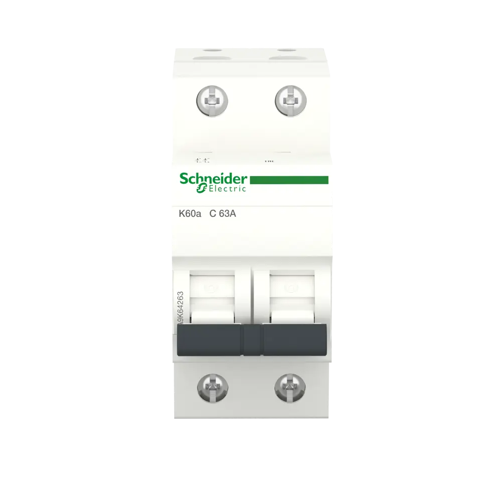 Автоматический выключатель Systeme Electric Acti9 1P N C63 А 4.5 кА 82850897 STLM-2137594  - Вид №1