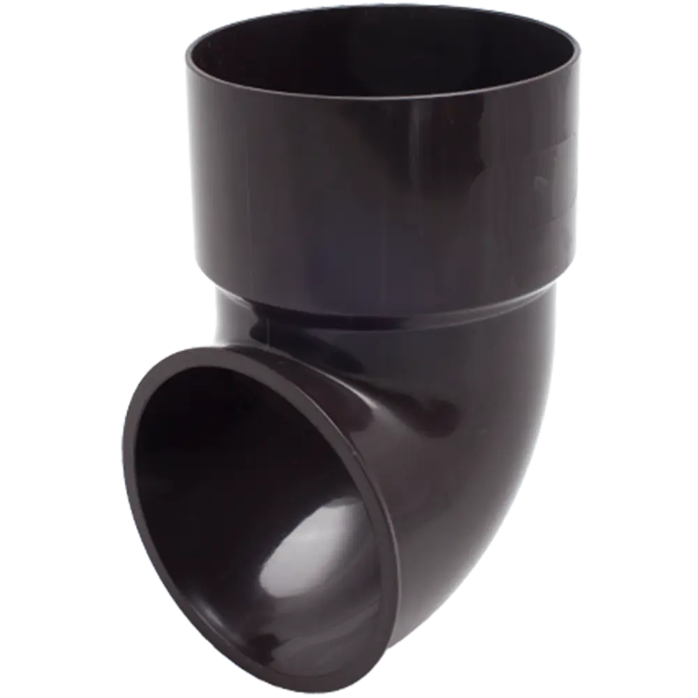 Сливное колено Ø80 коричневый FINEBER STLM-2212066