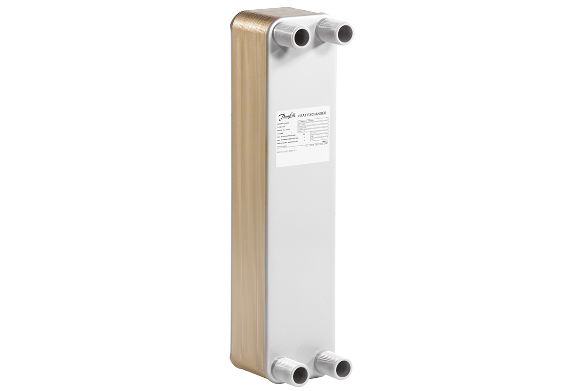 Danfoss Паяный пластинчатый теплообменник серии XB37 XB 37H-1 120 PN25 Паяный ТО 004H7314  - Вид №1
