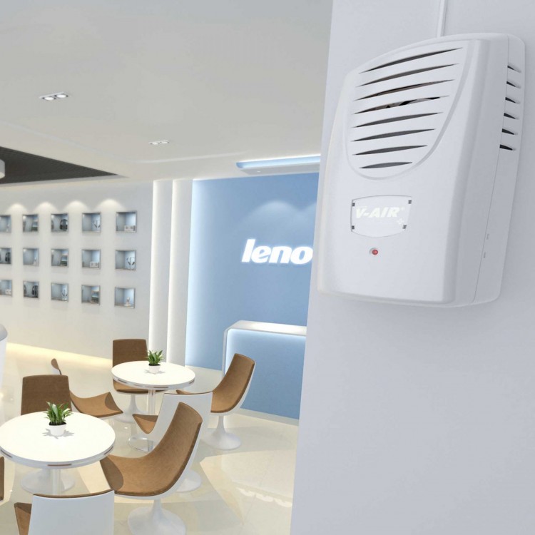 V-SOLIDP AZURE VECTAIR SYSTEMS Профессиональный картридж ароматизатор воздуха V-Air Solid Plus Азур Черный (упаковка)  - Вид №2