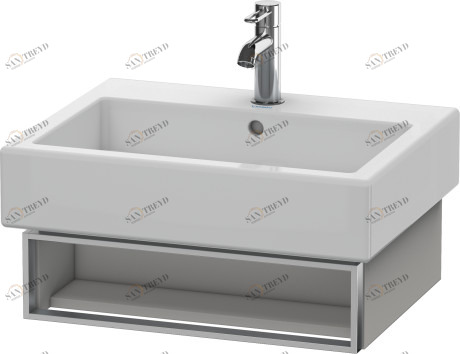 VE600400707 Тумбочка подвесная Vero #VE6004 550 x 431 мм Бетонно-серый матовый декор Duravit