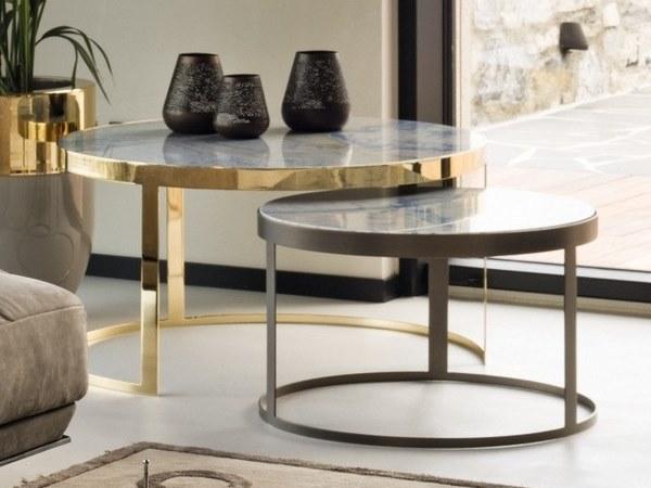 Longhi Круглый журнальный столик штабелирования Loveluxe 2018 – illusion collection sun-id-1374530 - Вид №1