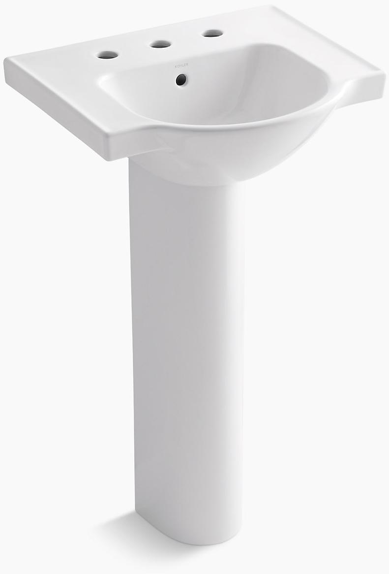 K-5265-8-47 Напольная раковина стоящая прямоугольная Kohler  - Вид №1