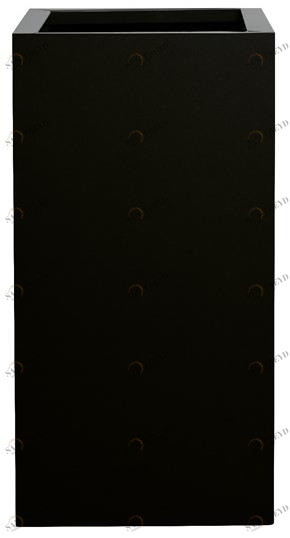 Hobby Flower Горшок для растений из нержавеющей стали с высоким квадратом и автоматическим поливом Steel plus sun-id-1362206