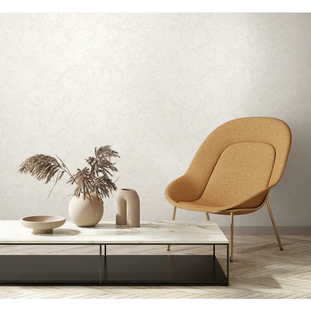 Флизелиновые обои Артекс Калипсо - белоснежная элегантность для современного интерьера 89358796 STLM-0820100 - Вид №2