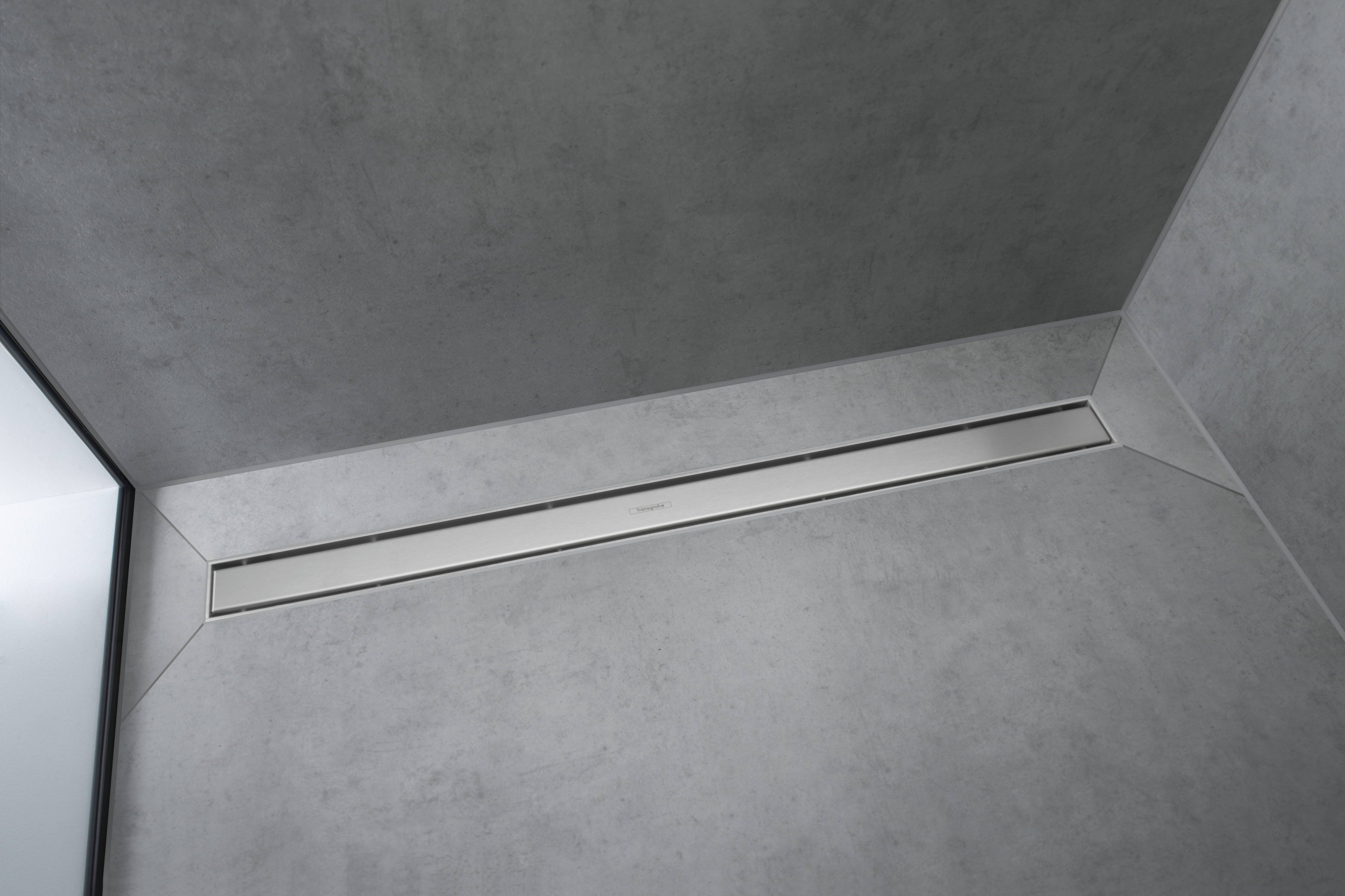 56038000 RainDrain Match Finish набор трап для душа 800 с регулируемой по высоте рамой Hansgrohe  - Вид №3