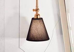 Gentry Home Бра Opèra  Квадрат - подкладка черное золото GH100332  - Вид №1