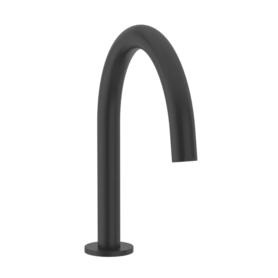 Носик для умывальника 18621 299 Gessi Via tortona МАТОВО-ЧЕРНЫЙ 18621299