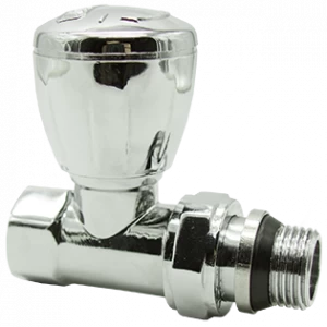 HLV-107008CR.№.01 Радиаторный вентиль HLV 107008CR