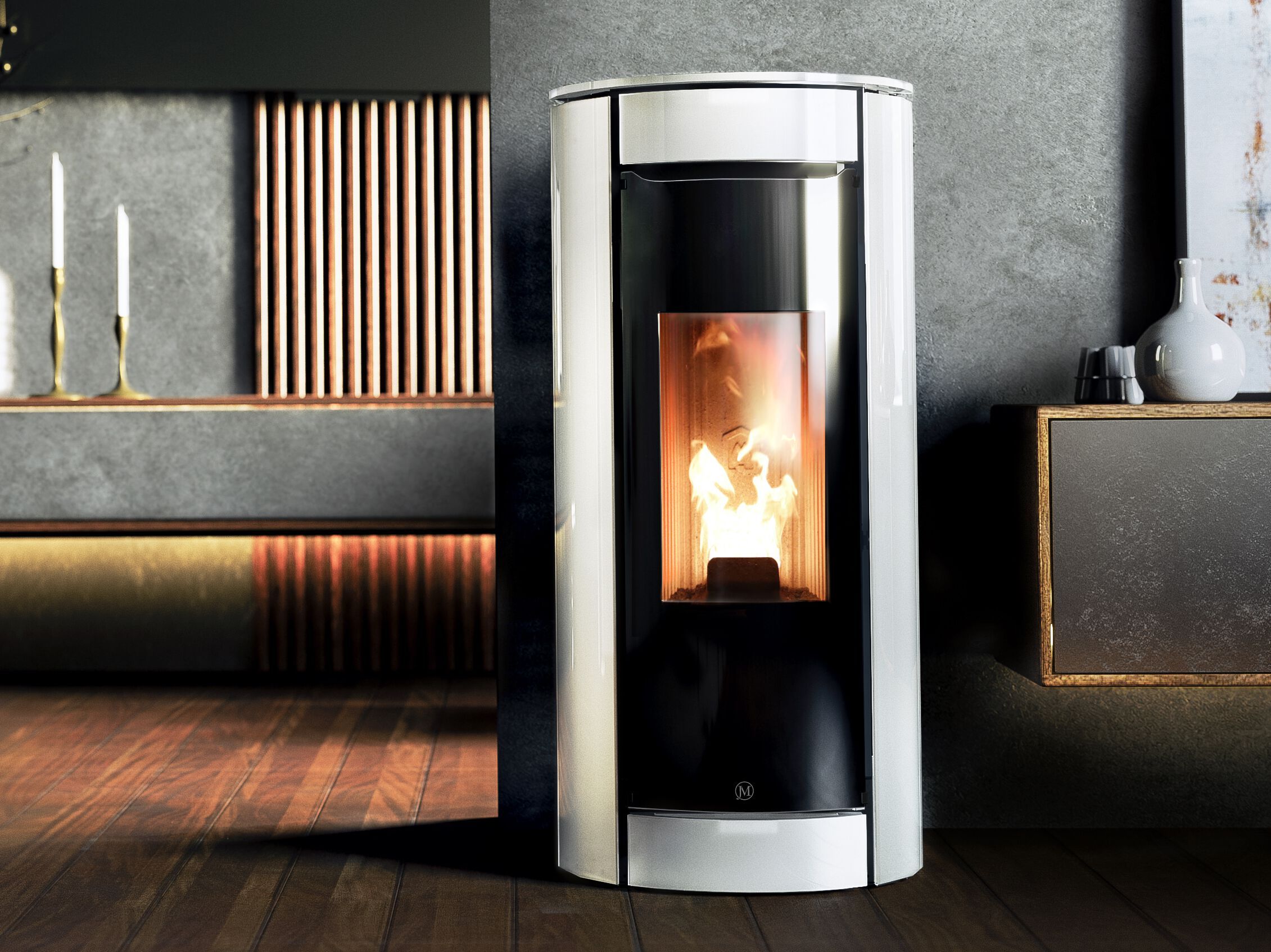 Пеллетная печь для обогрева воздуха класса A+ Jolly Mec воздушные системы ARCH-00144558