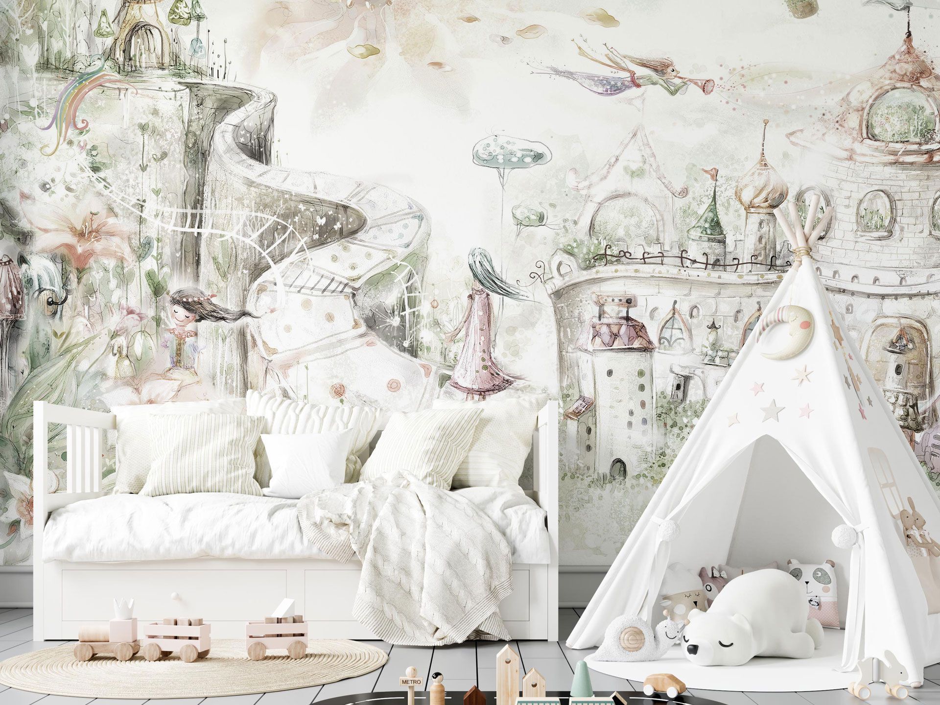 Панорамные обои для детей Rimura 2025 ARCH-00100909