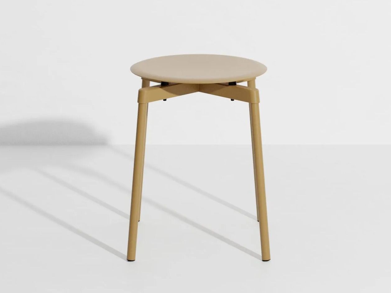 Алюминиевый низкий штабелируемый стул с порошковым покрытием Petite Friture Fromme ARCH-00092847 - Вид №4