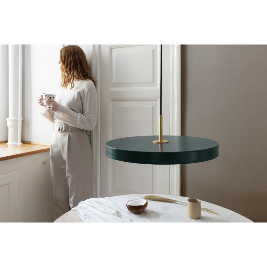 Светильник потолочный 43 см зеленый Asteria Anthracite 2153 UMAGE ДИЗАЙНЕРСКИЕ 00-3880790 Зеленый  - Вид №2
