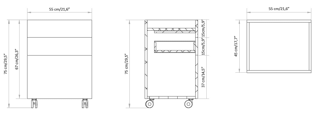 Тележка для косметолога Lemi Group тележки ARCH-00056523