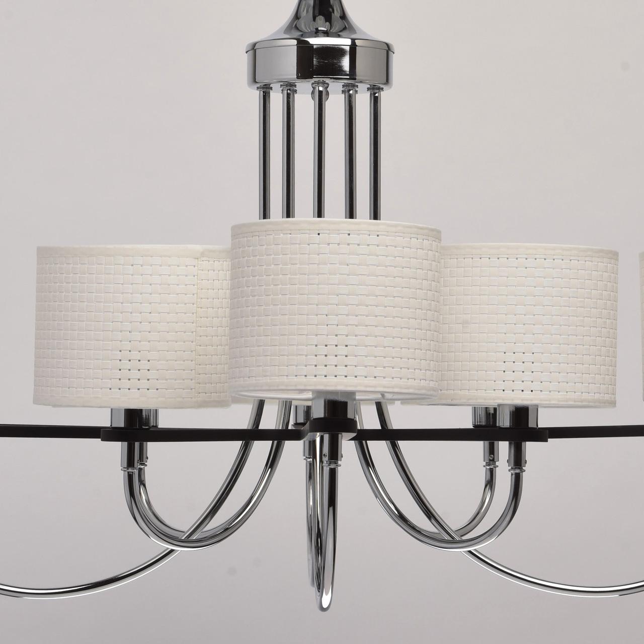 Подвесная люстра MW-Light Форест 1 693010208 MW-LIGHT ДИЗАЙНЕРСКИЕ, ФОРЕСТ 187039 Кремовый  - Вид №1