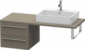 XL543709090 Шкафчик для консоли X-Large #XL5437 500 x 548 мм Фланелево-серый шелковисто-матовый лак
