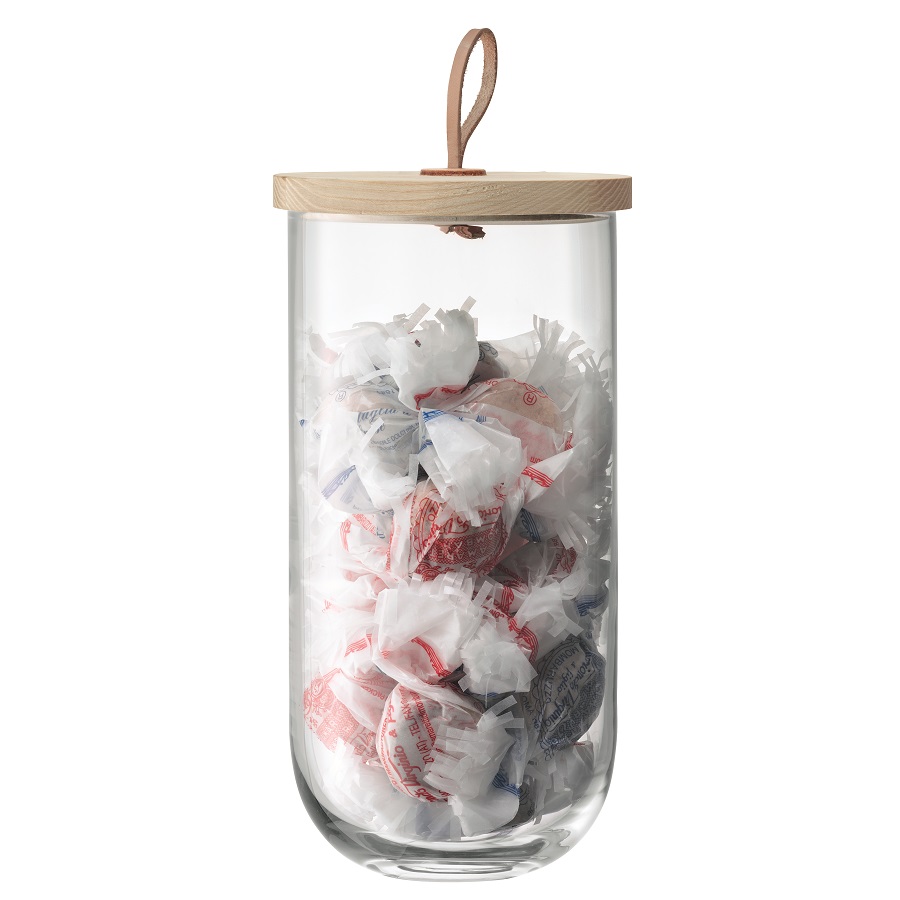 G1085-29-301 Чаша с деревянной крышкой из ясеня ivalo, 29,5 см LSA International  - Вид №5