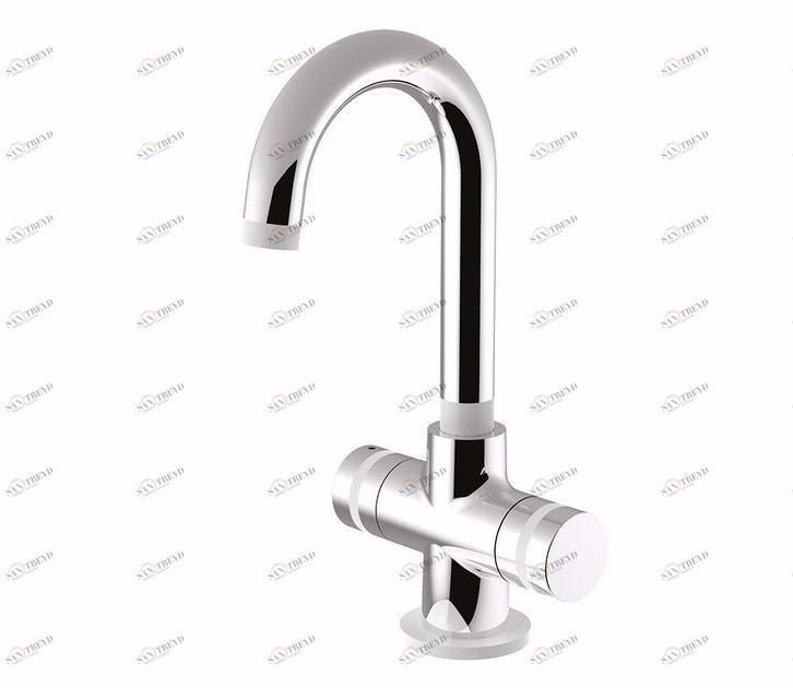 Rubinetteria Giulini Смеситель для раковины на столешнице с одним отверстием Myring Fmr0157a