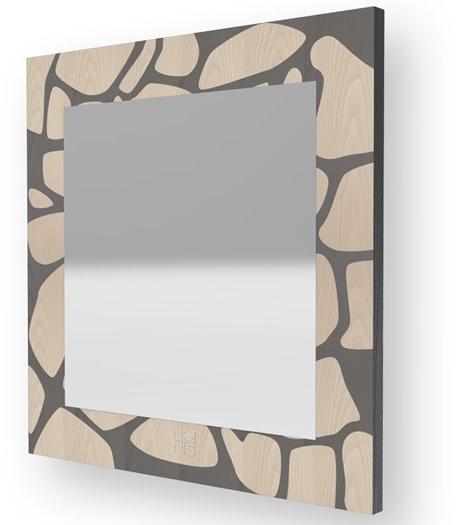 LIGNIS® Квадратное настенное зеркало в раме Dolcevita nature 12.058 - Вид №1