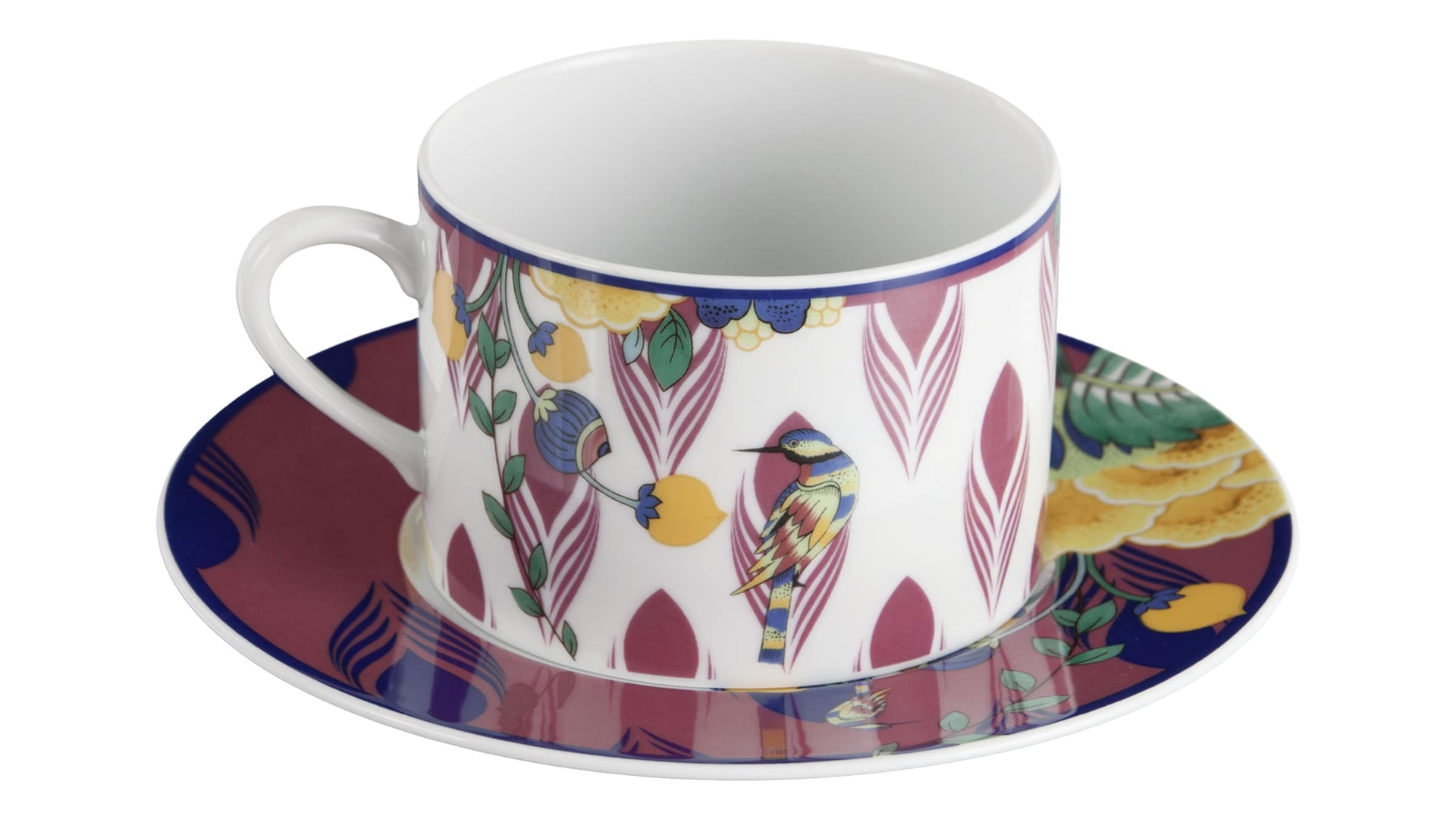 10663820 Meissen Чашка для капучино с блюдцем Meissen "Коллаж. Мистический сад" 250мл, п/к Фарфор  - Вид №1