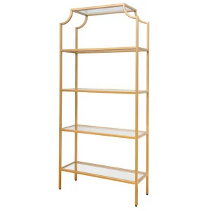 Стеллаж металлический золото "Восток" FOR MISS  263951 Золото
