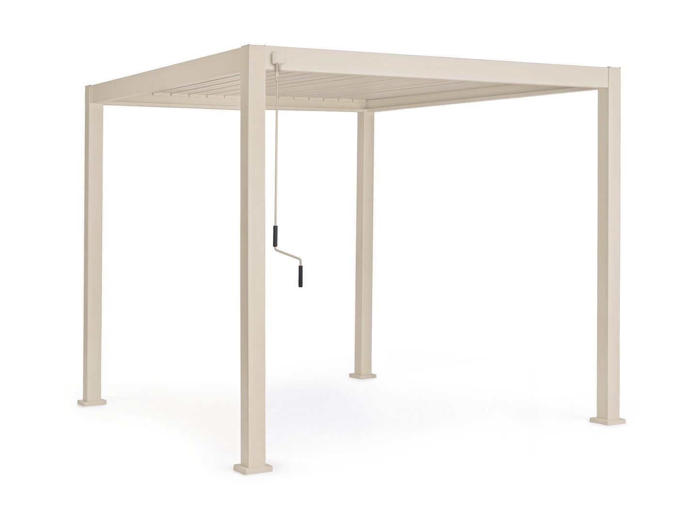 Самонесущая пергола из алюминия с поворотными пластинами BIZZOTTO OCEAN ARCH-00042235