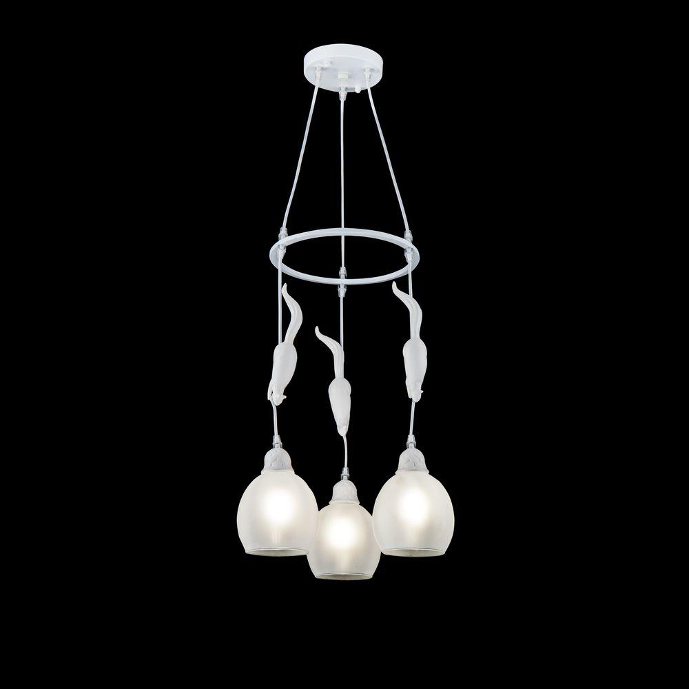 Подвесная люстра Freya Squirrel FR5010PL-03W FREYA SQUIRREL 220551 Белый  - Вид №1