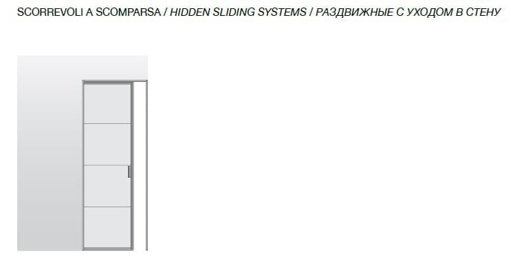 Лакированная стеклянная дверь Longhi Aluminiun Chic-Doors ARCH-00125169 - Вид №10