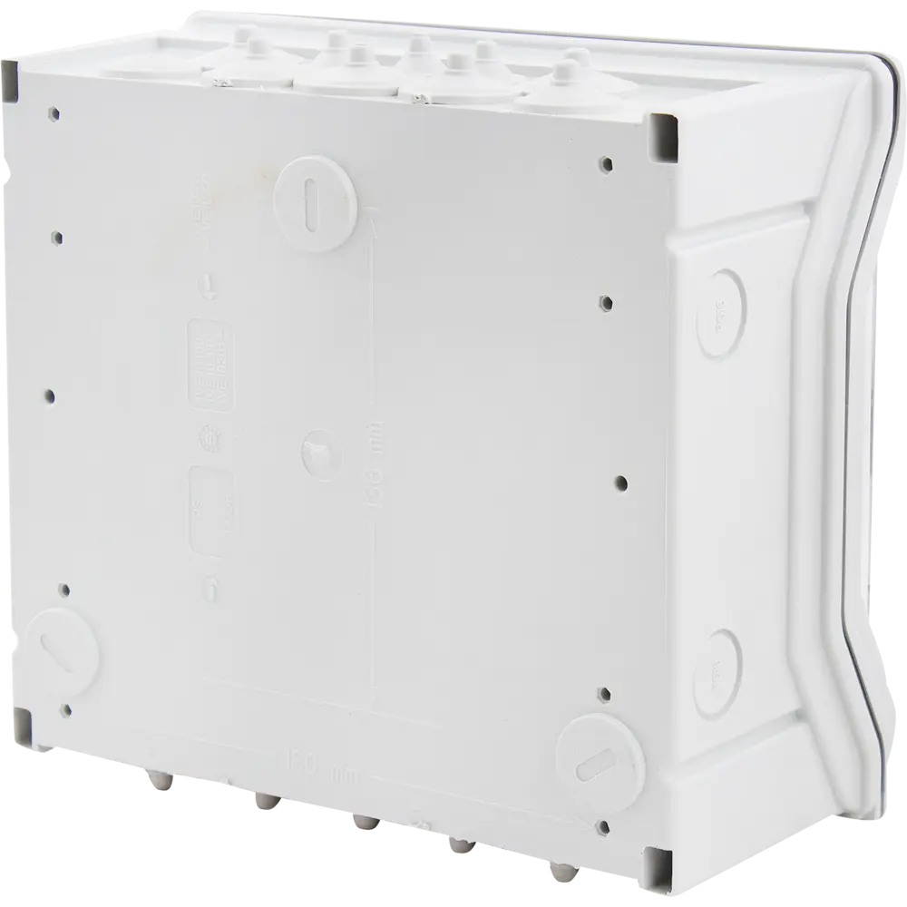 Щит распределительный навесной Hager Vector VS110TD 10 модулей IP65 пластик STLM-2136982 - Вид №1