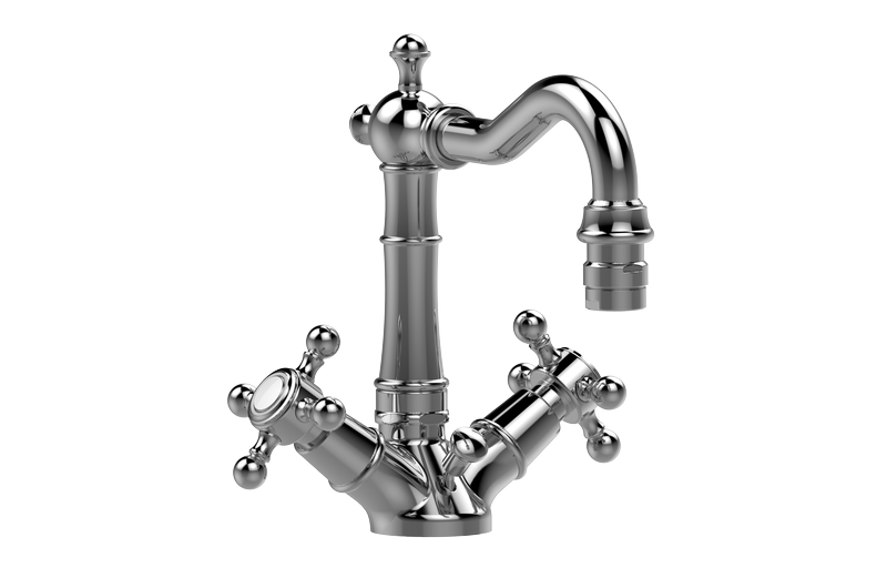 E-2562-C2 Single lever bidet mixer with manual pop-up waste GRAFF Adley