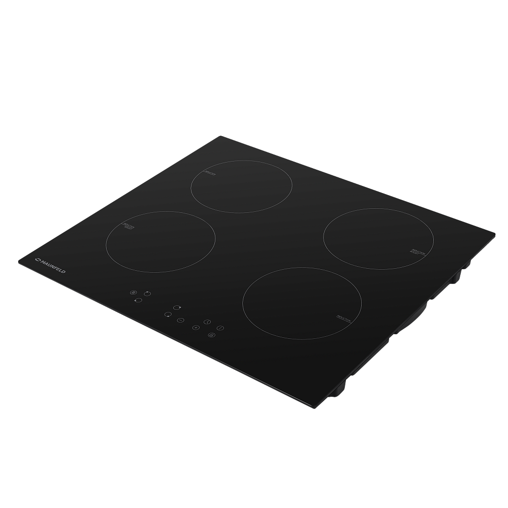 EVI.594-BK Электрическая индукционная панель / индукционная, • тип: электрическая 60 см • тип установки: независимая • управление: фронтальное, сенсорное • нагревательный элемент: индукция, 4шт • мощность конфорок, вт: 2 0 0 0 /2 6 0 0 (бустер), 2 0 0 0 / Santreyd  - Вид №2