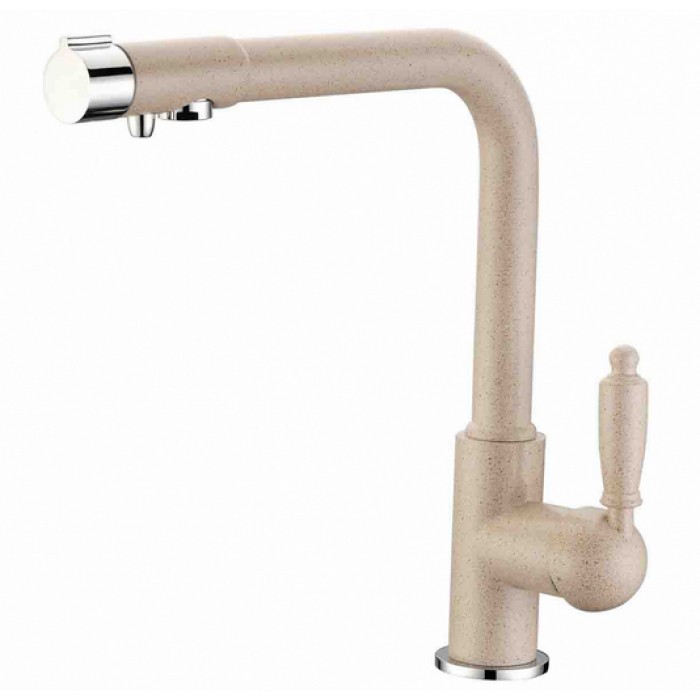 Zorg ZR 320 YF-33 песочный Смеситель для кухни Zorg 315х265  - Вид №1