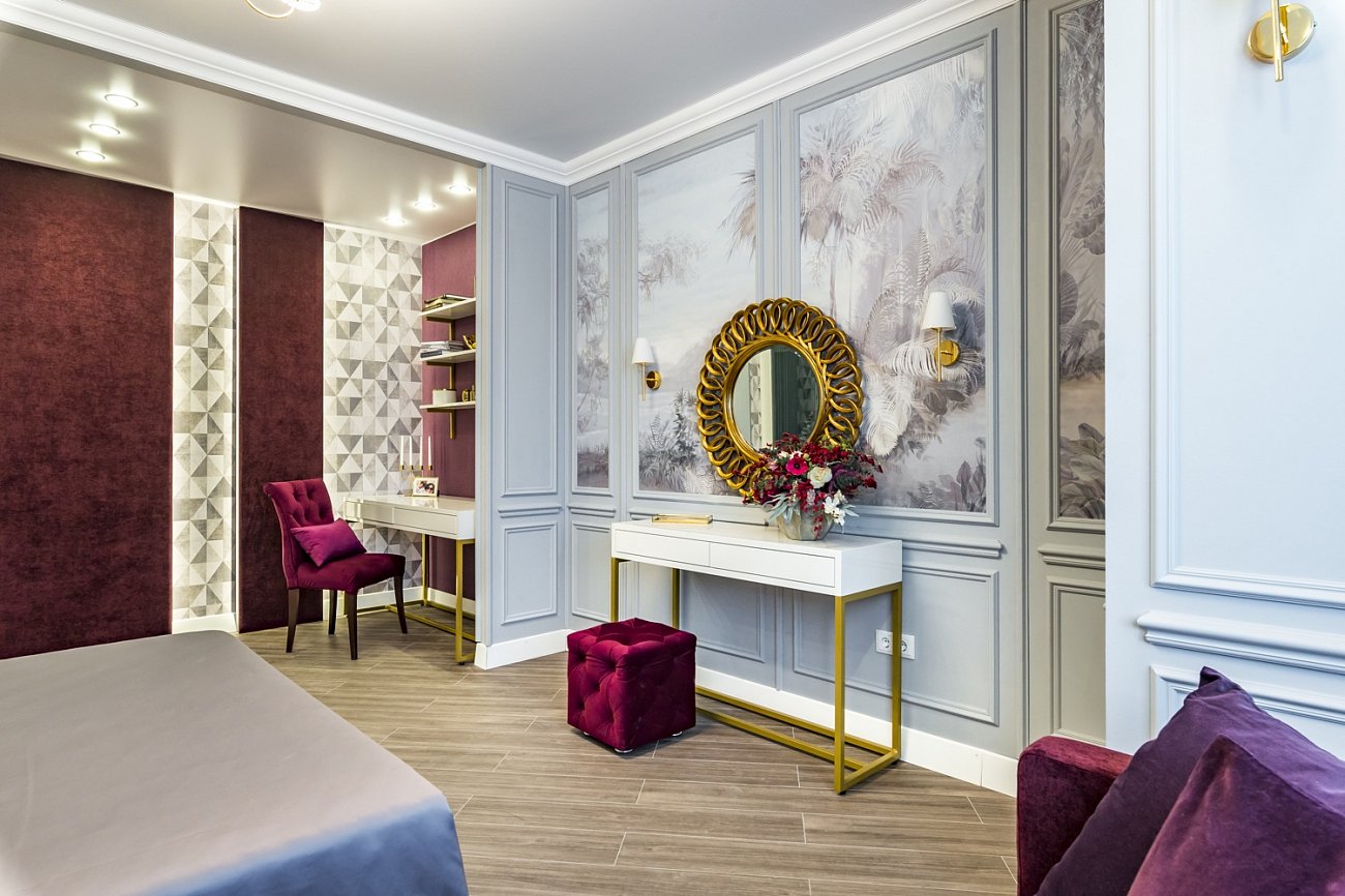Зеркало настенное круглое 90 см античное золото Kimberly Gold ART-ZERKALO ДИЗАЙНЕРСКИЕ 00-3884101 Зеркальный;золото  - Вид №2