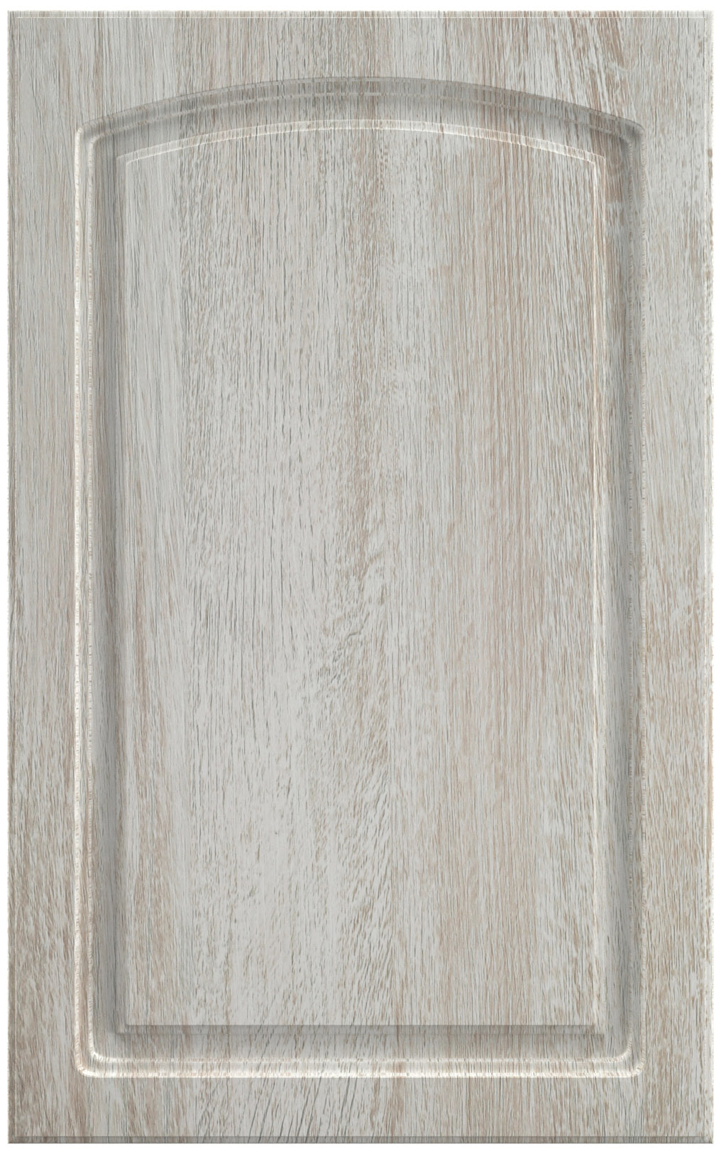 Фасады для кухни Классика Фрезеровка «Арка+» Дуб винтаж белый №514 SIDAK SIST2512-47