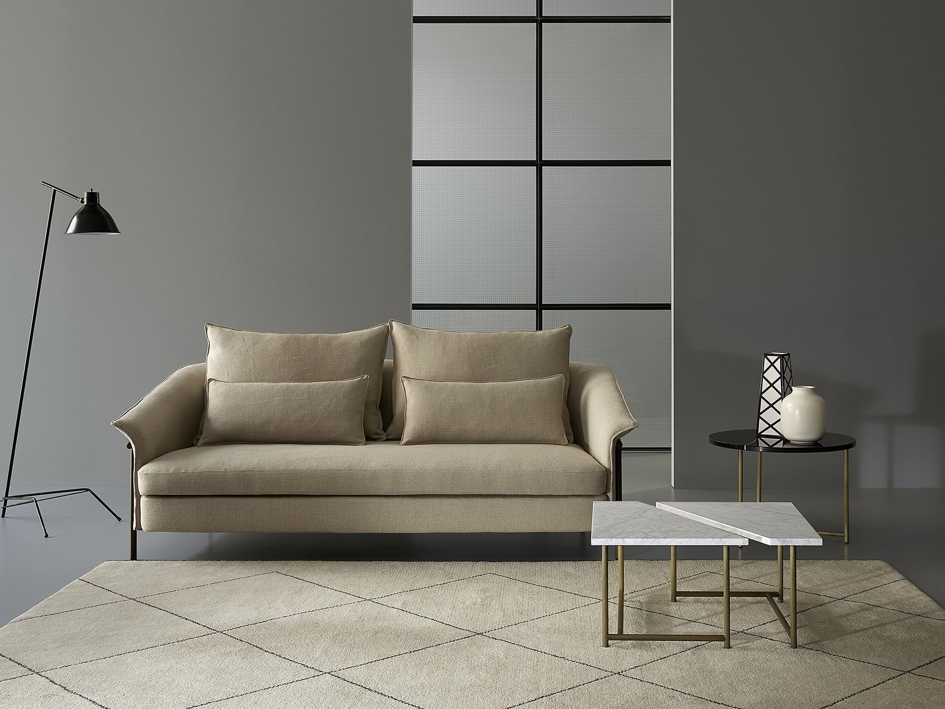 Прямоугольный ковер ручной работы из шерсти Porro загадки ARCH-00060078 - Вид №2