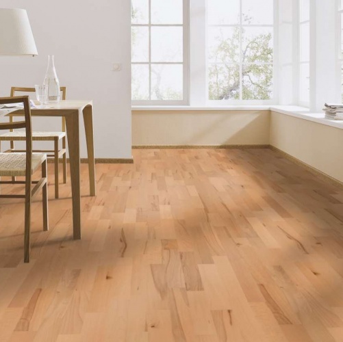 Паркетная доска Meister PС 200 Classic Дымчатый Лайвли 921 Бук Натур (Гладкая) 2400х200 мм 2300200102 - Вид №3