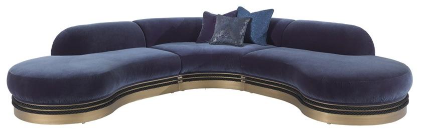 Gianfranco Ferré Home Модульный тканевый диван Alexander Alx.213.a - Вид №1