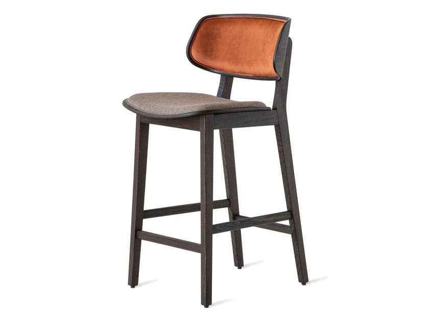 Высокий мягкий стул со спинкой RIFLESSI GISELE ARCH-00068362