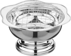 10590133 Arthur Price Ваза-икебана Arthur Price "Лепестки" 10см (посеребрение), п/к Посеребрение