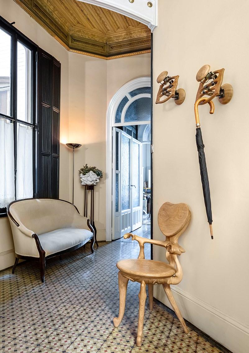 BD Barcelona Design Настенная вешалка Calvet sun-id-1508360 - Вид №2