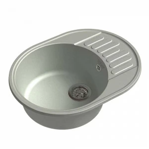 RQ34 бетон Мойка кухонная прямоугольная Raiber