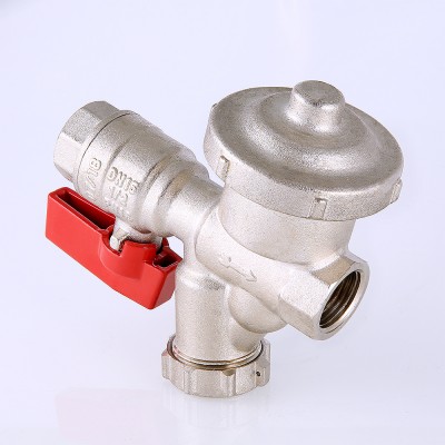 VT.300.N.04 Кран шаровой со встроенным фильтром и редуктором давления (КФРД) универсальный Valtec 1/2"  - Вид №9