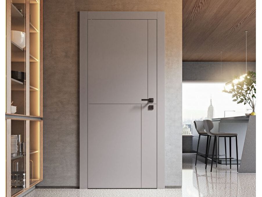 Лакированная распашная дверь Pail Serramenti RIGA ROMA ARCH-00079045