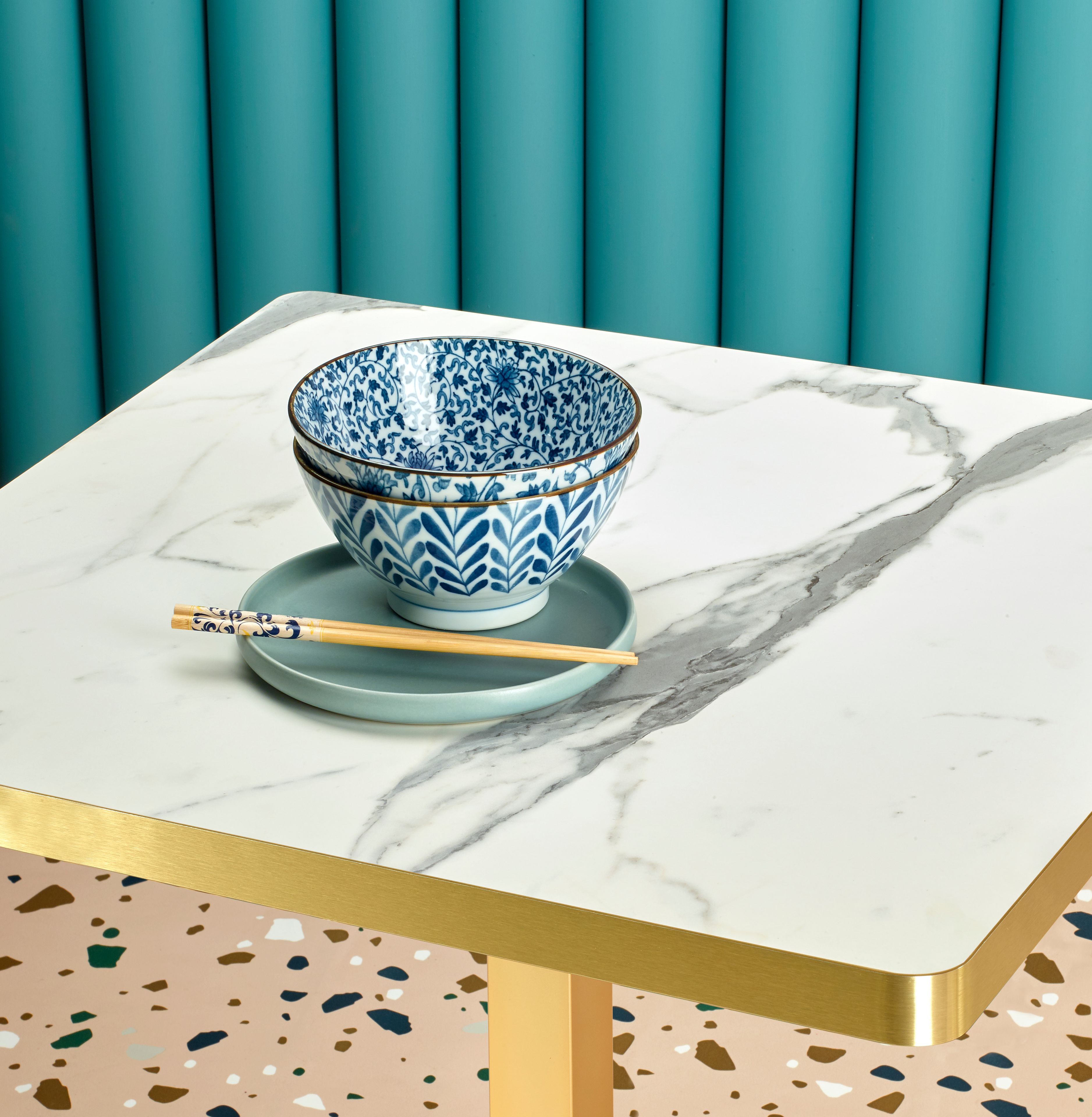 Квадратный стол для контракта S-CAB Tiffany ARCH-00109520 - Вид №3